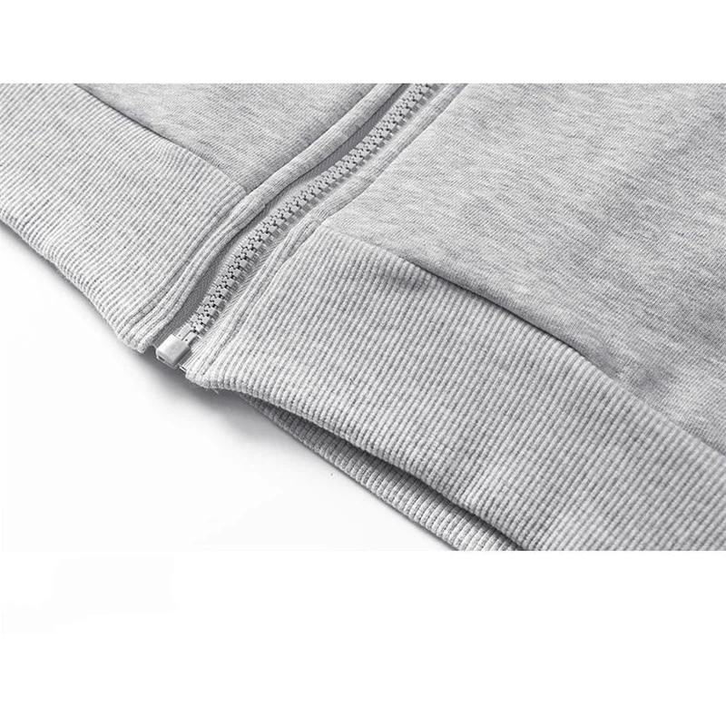 Herren Herbst Und Winter Trendiger Lässiger Lockerer Kapuzenpullover Einfarbig Mit Fleece