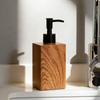 Imitation Wood Grain Soap Bottle Home Press Soap Dispenser Hand Wash Bottle Bathroom Shower Gel Bottle Decorative Ornament Gift