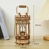 Tang Lantern 3D Car Wooden Puzzle Scale Model,DIY Model Kit, Handcraft Gift,Home Decoration,Mechanical Model Kit, Building Toy