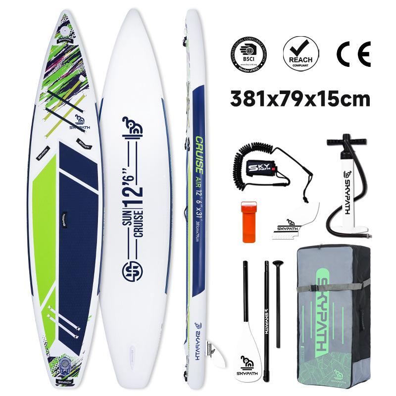 Professional Racing PVC Inflatable Stand-Up Paddleboard for Outdoor Use
