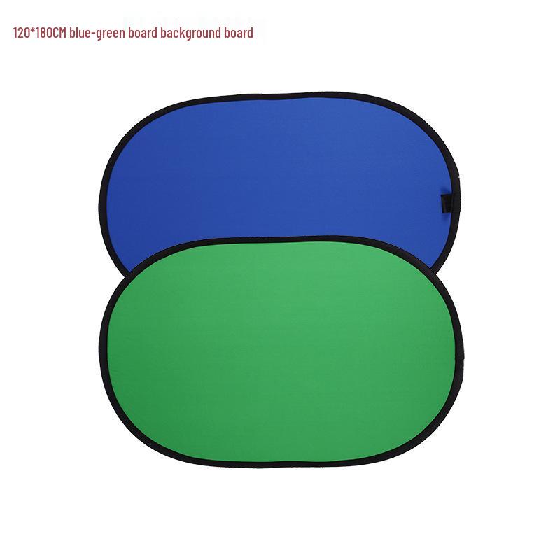 100x150cm Blue-Green Chroma Key Cotton Photography Backdrop - Reflective Shooting Background