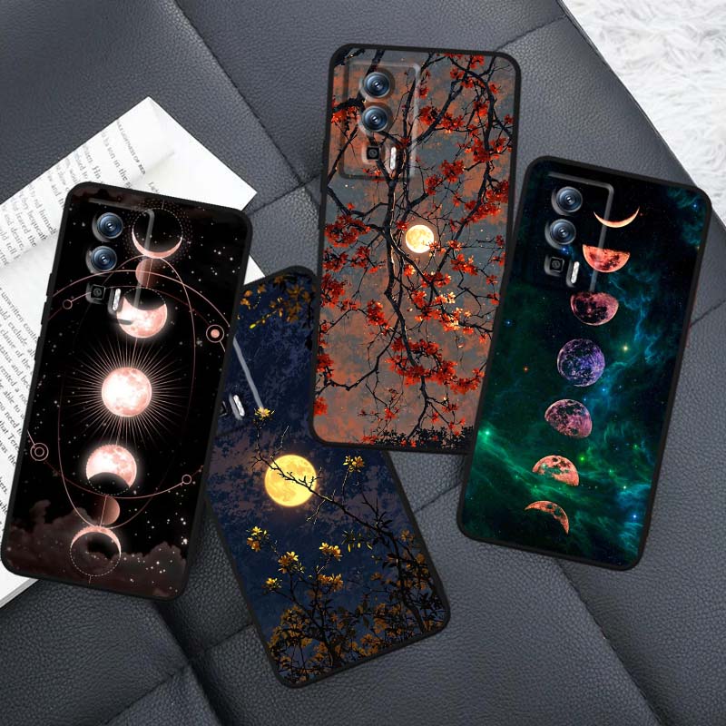 Cosmic Starry Sky Pattern For Xiaomi Redmi 12 13C 12C 13 10C 9T A2 9A 9C 7A Note 10S 8T 10 9 8 Pro 4G 5G Black Phone Case