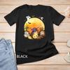 Three Hedgehogs Witch Hat Trick or Treat Hedgehog Halloween Unisex T-shirt