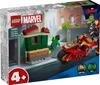 LEGO Marvel Iron Man and Hulk on Bikes Toy - Birthday Present, Building Blocks, Educational Toy for Boys and Girls, Ages 4, 5, 6, Marvel Goods, Figure