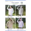 [Fiorior] [Sunburn protection up to your fingertips] UV cut hoodie ladies rash guard spring summer Cool touch sensation hooded outer With brim long