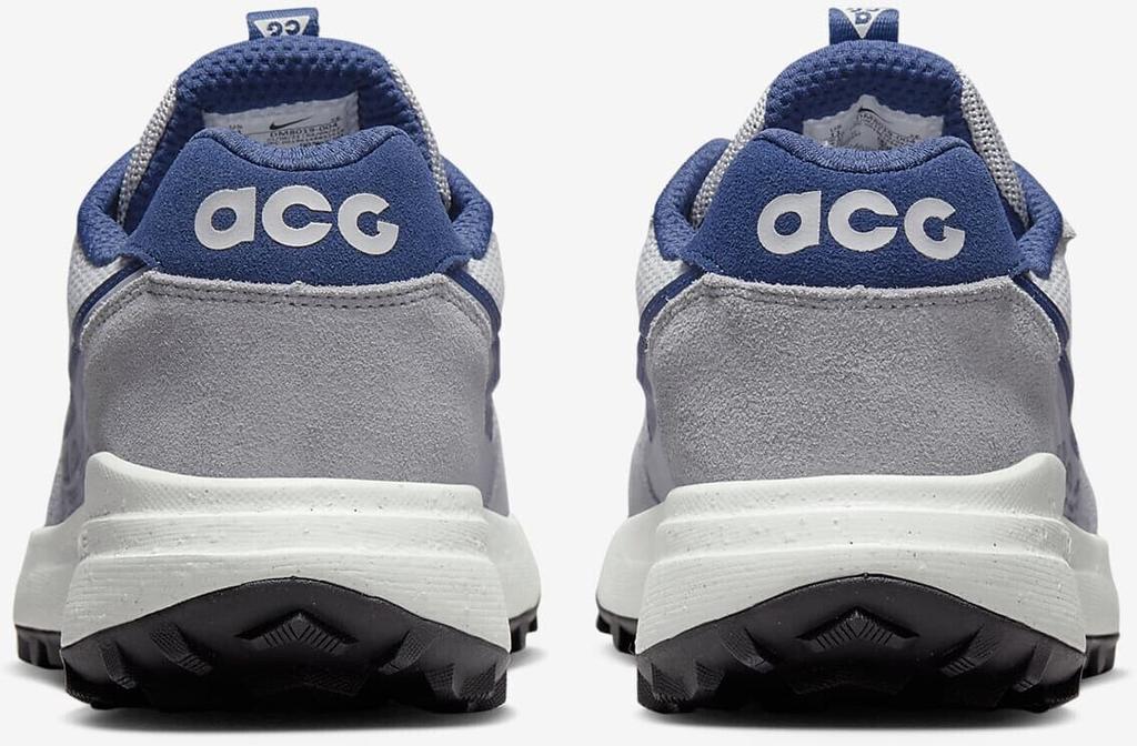 Nike ACG Lowcate Sneakers (DM8019-004) Wolf Grey/mist Grey/summit White/navy