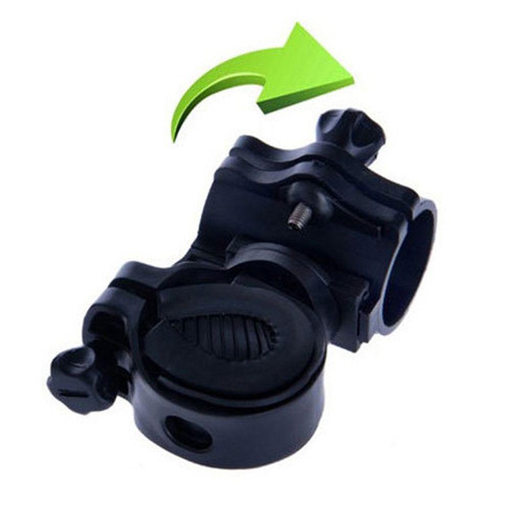 360 Rotation Bicycle Flashlight Mount Cycling Light Holder Bike Lights Holder LED Torch Bracket