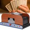 Battery Operated Automatic Card Shuffler for Poker, UNO, Blackjack and Texas Hold'em Portable Card Shuffler for Home Travel Party Casino Games