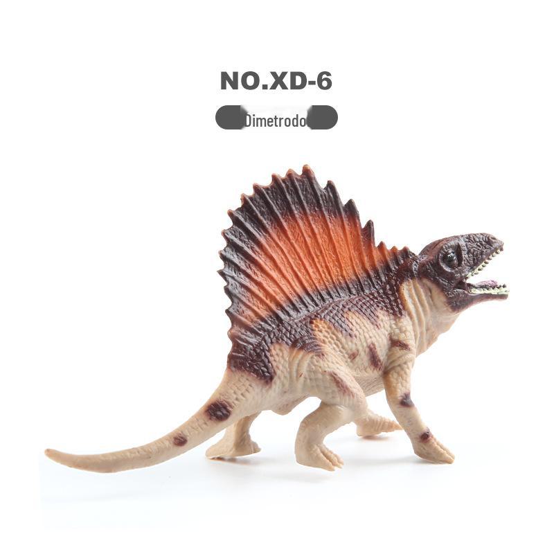 Children's Dinosaur & Animal Figurine Set: Mini Solid Models of Triceratops, Velociraptor, and More