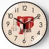 Silent 3D Clock: Magnetic Refrigerator Sticker - Creative Home Decor