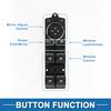 Power Window Switch No.GB5Z14529DA Front Left Driver Side Window Control Switch for Ford Explorer Police Interceptor for Utility 2016-2019 Black