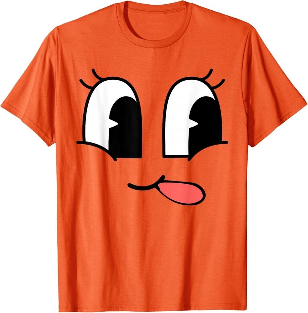 Creepy Carrots Face Funny Halloween Costume Adults T-Shirt 4XL