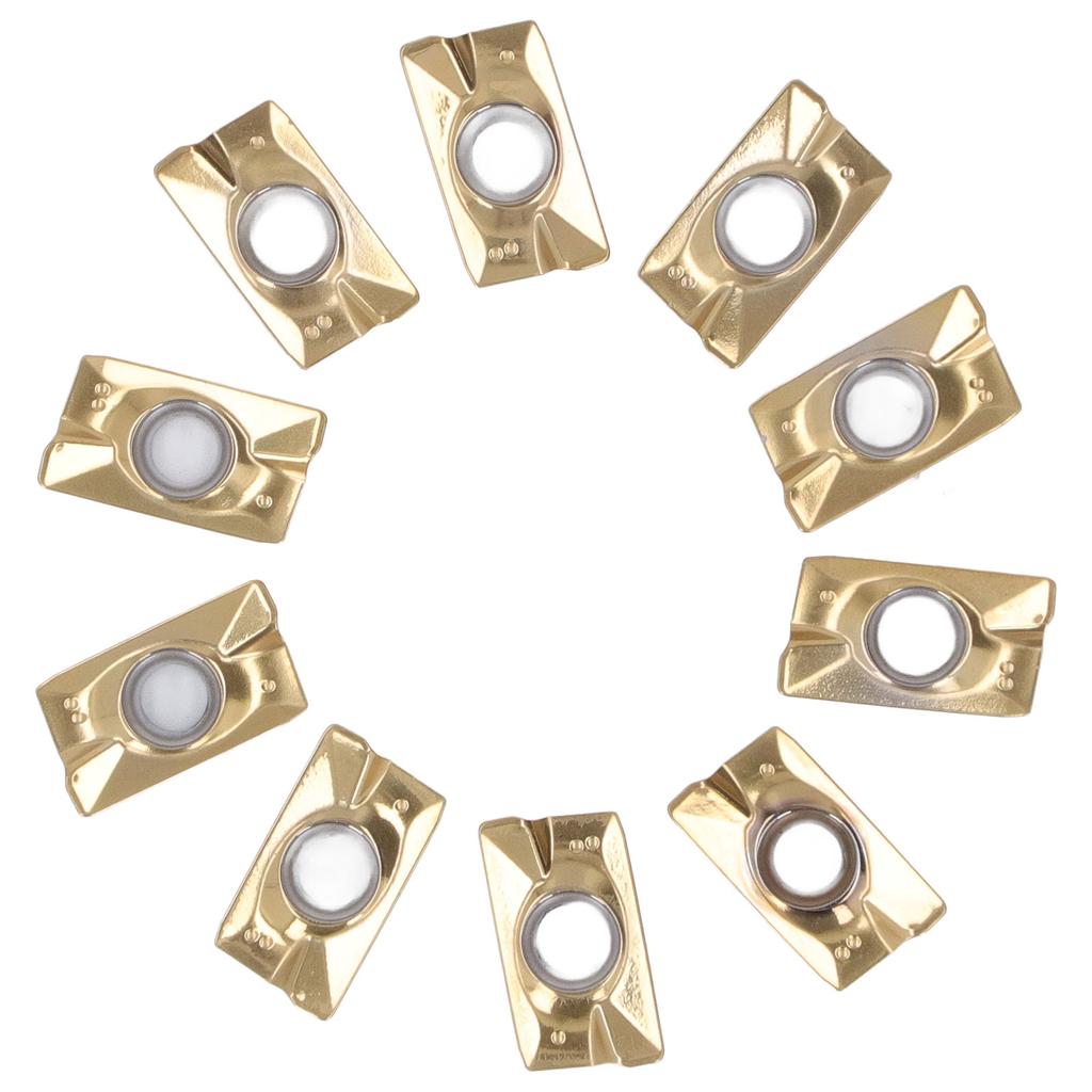 10PCS Turning Inserts Coated Carbide Inserts CNC Lathe Milling Cutting Tools APMT1604
