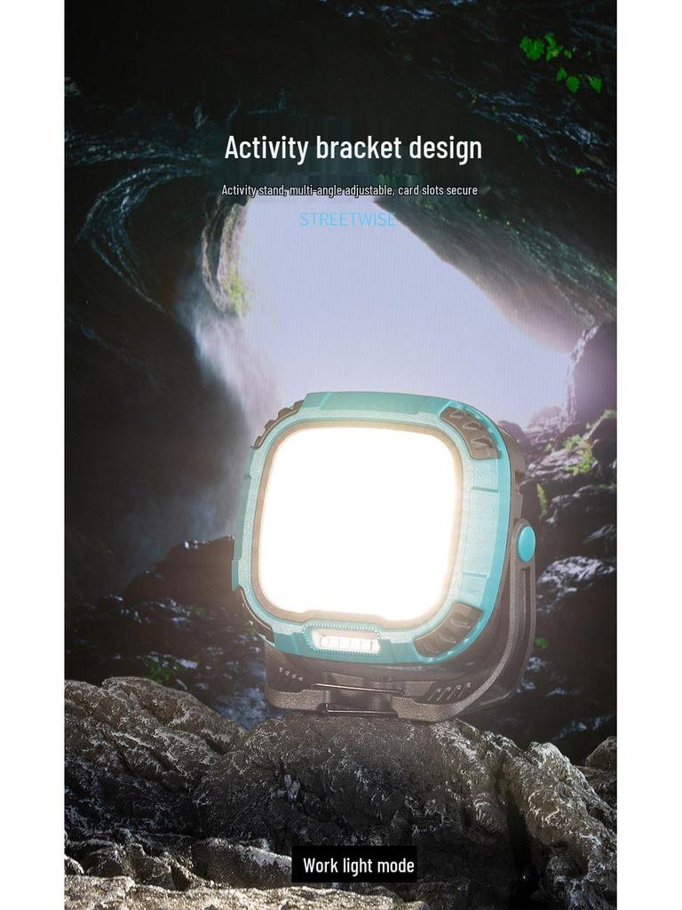 Magnetic LED Camping Floodlight with Long Battery Life