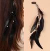 Vintage Bohemian Feather with Long Tassel and Hair Women's Hair Accessory