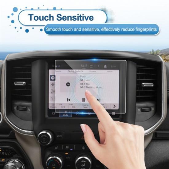 LFOTPP Car Touchscreen Protector Tempered Glass Film 8.4" For 2013-2023 Ram 3500