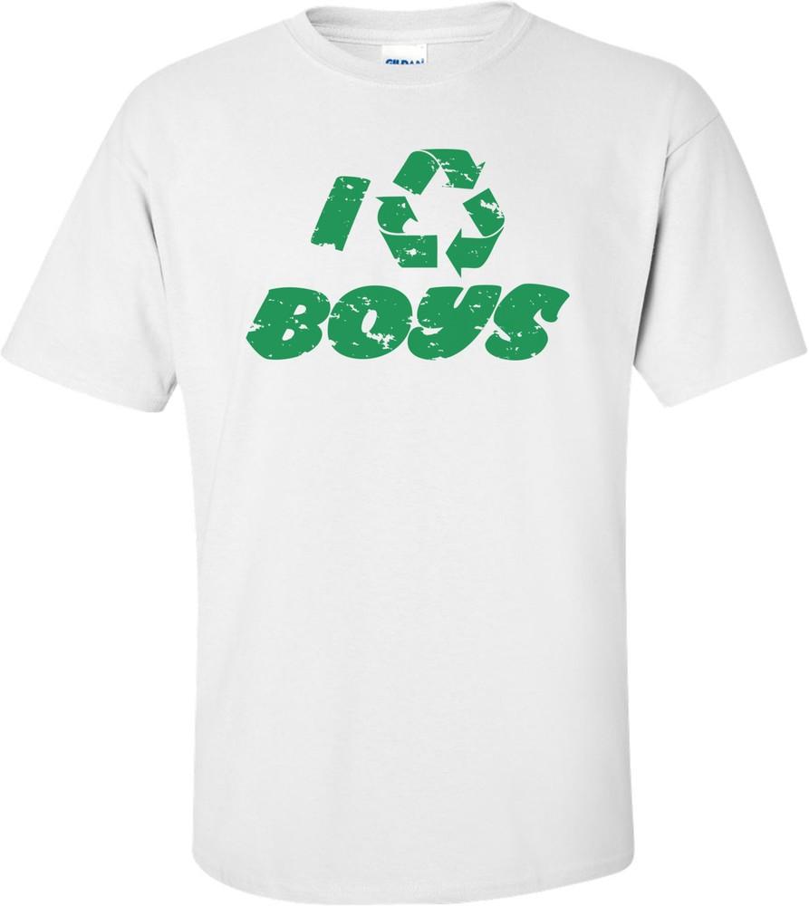 I Recycle Boys T-shirt Unisex T-Shirt L