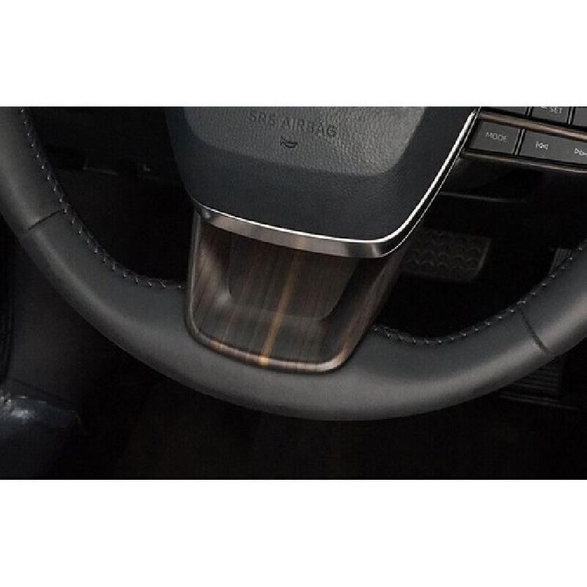 For Toyota Highlander - Wood Grain Steering Wheel Sheet Cover Trim 1pcs