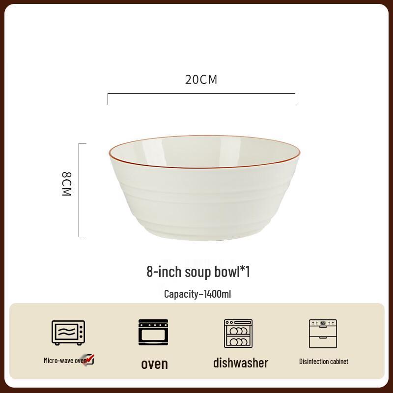 Linpan Jingdezhen Ceramic Bowl Set