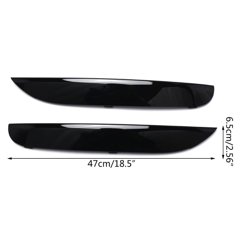 2x Car Front Left Right Trim Bumper Grille Grill 51118099323 51118099324 Compatible For F01 F02 51118047727 51118047728