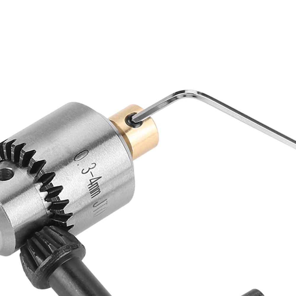 Chuck Key Mini Drill Chuck 0.3-4mm Taper Drill Chuck Precision Drill Chuck with Key For Lathe