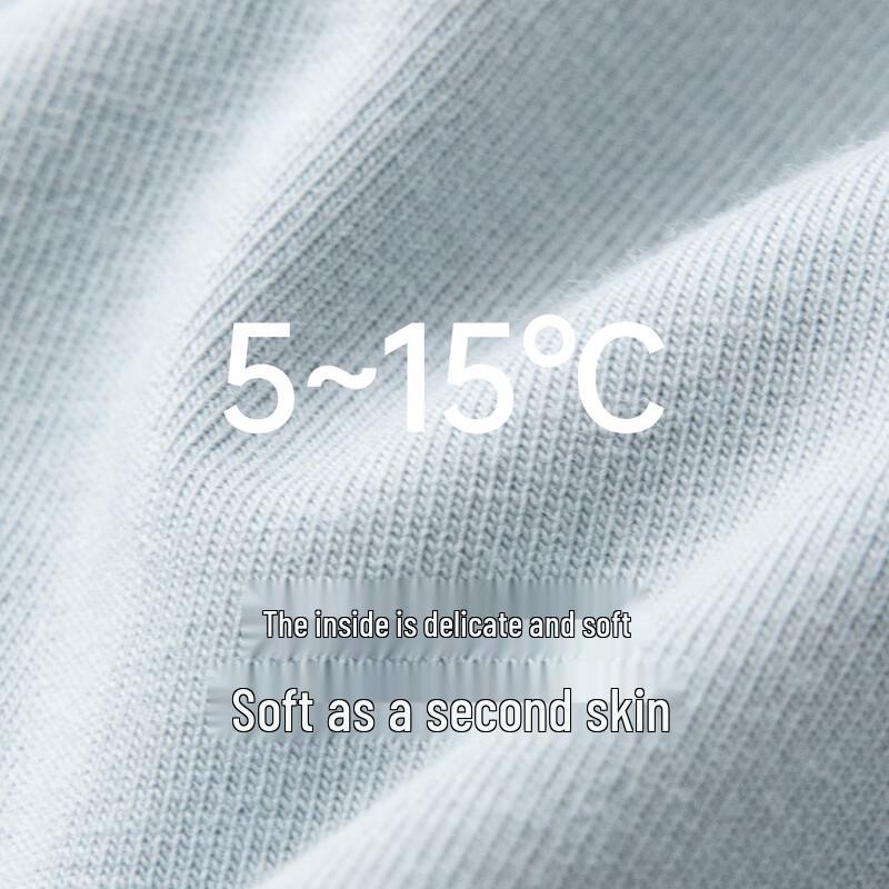 Dingguagua 95% Cotton Round Neck Thin Thermal Underwear Set for Couples