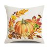45X45cm Happy Thanksgiving Cushion Cover Fall Home Pumpkin Decorative Throw Pillows Sofa Cushions Maple Leaf Pillowcase 2023 New