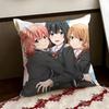 My Teen RRomantic Comedy SNAFU Cushion Cover Reversible Soft Durable Pillow Cover Home  Car MultiScene Use for Daily Comfort