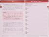 A5 Franklin Planner 1 Page Per Starts January Burgundy 86308 Organizer, Day, PVC, 2025,
