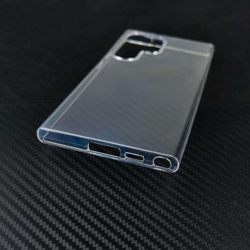 For Samsung Galaxy S23 Plus Ultra 5G Slim Crystal Clear Transparent Soft TPU Back Case Protection Skin Camera Protect Cover