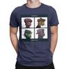 Twins Heads Novelty Graphic 100 Cotton Tshirt Gorillaz Tops Tees For Unisex