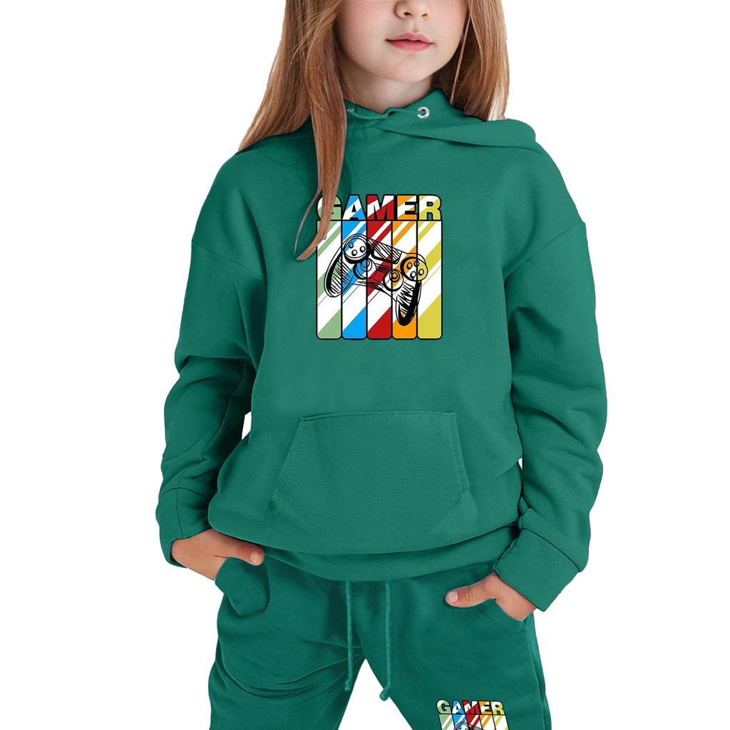 Chlapci Dívčí tepláky Oblečení Mikina s kapucí Tepláky na jogging Tepláky Set Módní outfit