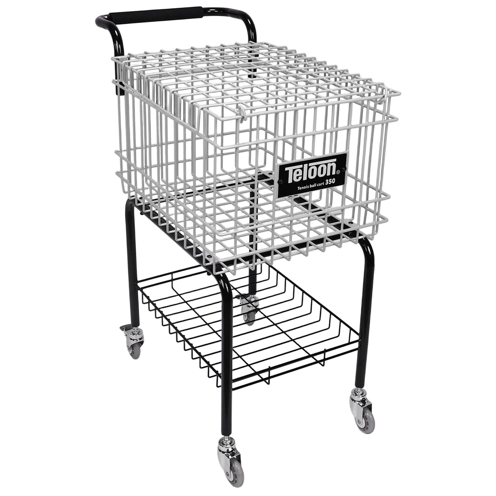 

Корзина для сбора тренировочных мячей на колесах, складная тележка для тенниса, вмещает 350 мячей, корзина-переноска, сборщик, контейнер-хоппер