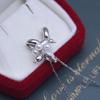 4-5mm Freshwater Pearl Pendant Necklace, S925 Silver, Balloon Puppy Design, Clavicle Chain