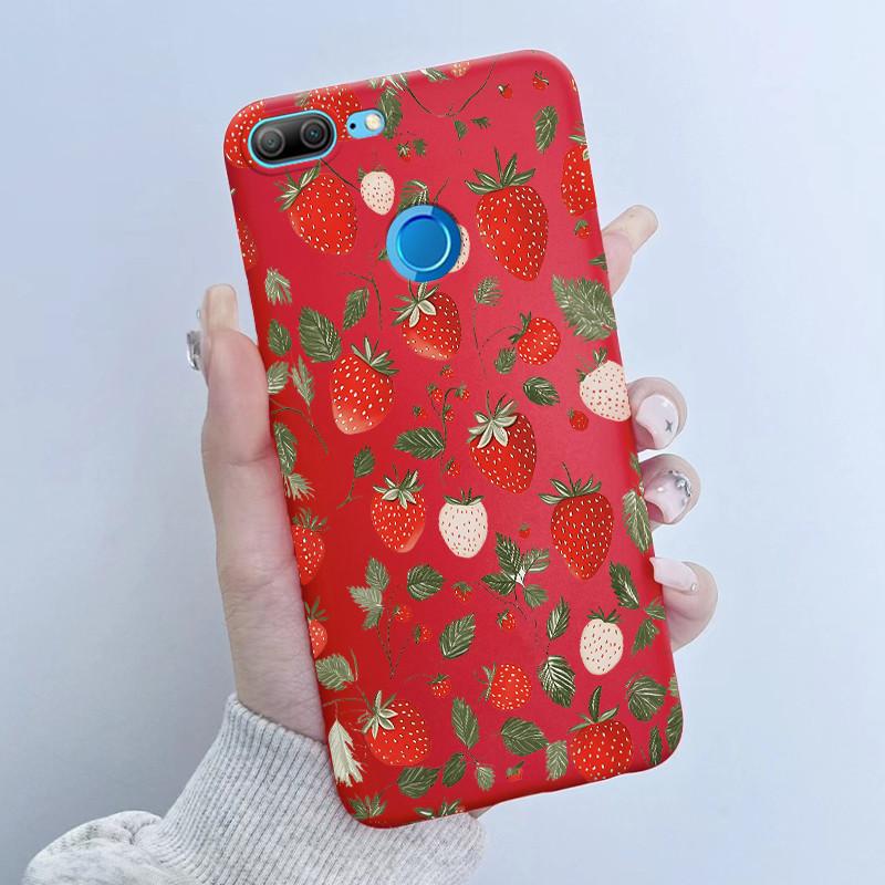 For Honor 9 Lite LLD-L21 LLD-L31 Phone Case Flower Girl Design Soft Silicone TPU Back Housing for Honor 9 STF-L09 STF-AL10 Cover Honor 9 Lite LLD-L21