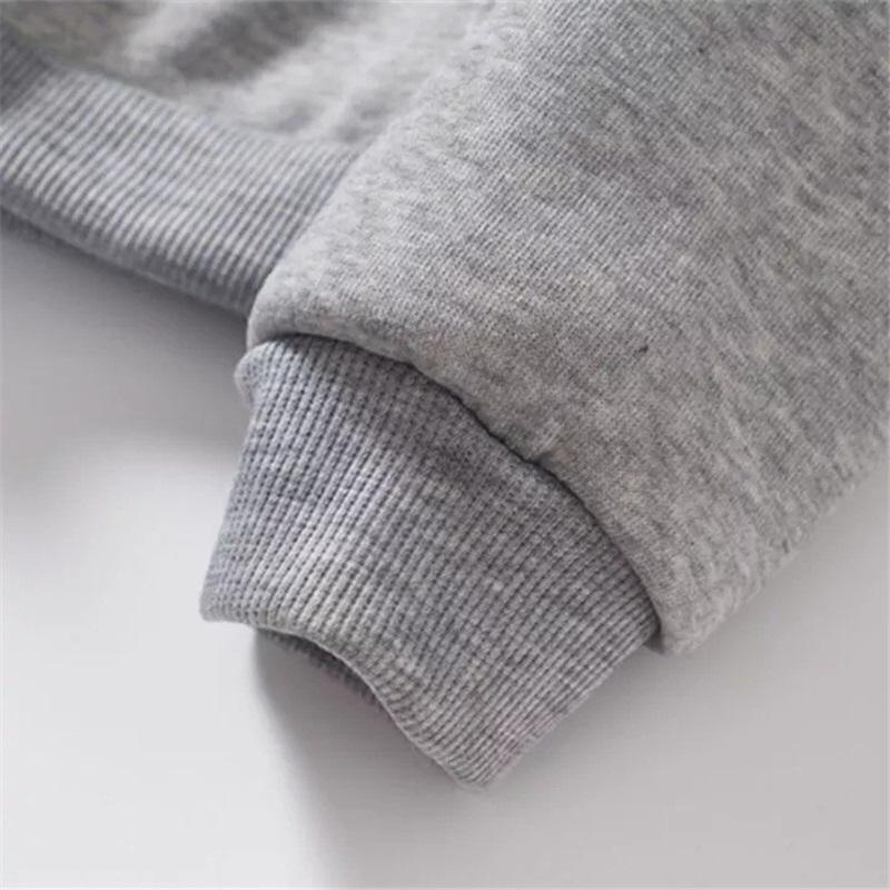 Love Heart Print Hoodie Casual Fleece Lined Pullover Sweatshirt