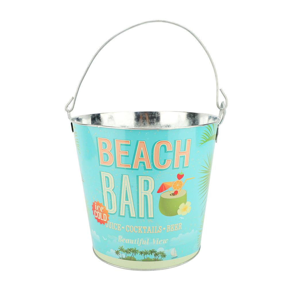 Handheld Ice Bucket Thickened Portable Insulated Beverage Tub Cooler for Party Gathering Outdoor BBQ