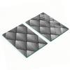 Set of Two Glass Cutting Boards Geometric Figures 2X40X52 Cm