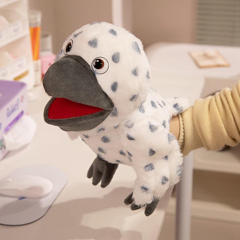 

Птица Мягкая Набивная Игрушка Кукла Попугай Сова Орел Фламинго Павлин Косплей Плюшевая Кукла Развивающие Детские Игрушки Милая Ручная Пальчиковая Кукла 35cm
