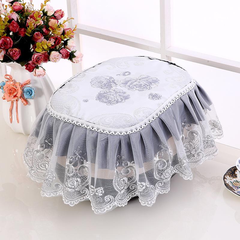 Universal Rice Cooker Dust Cover Air Fryer Cover Lace Rice Pot Cover Kitchen Electric Pressure Cooker Protector Dustproof Cover