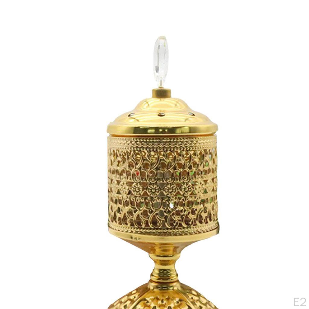 Burner Holder Furnace Censer Home Tea House Yoga Meditation Room Temple Fragrance Diffuser Ornament