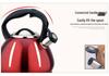 3L Pumpkin Pattern Stainless Steel Whistling Kettle for Household Stoves and Induction Cookers