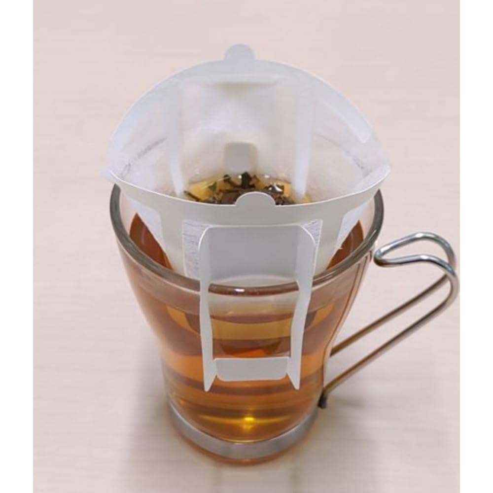 Tokiwa Kougyou Coffee Filter, Tea Lover's Filter, 20 Pieces, White, Disposable, Mug Compatible, Made In Japan