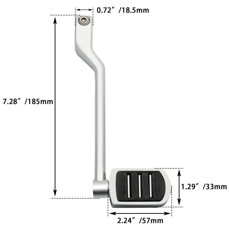 Front Rear Heel Shifter Lever Motorcycle Shift Shaft For Harley Davidson FL Softail Fat Boy Heritage Classic FLHCS 2018-2024