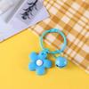 Girls Wild Korean Bell Candy Color Flower Keychain Bag Pendant Fashion Jewelry Key Ring
