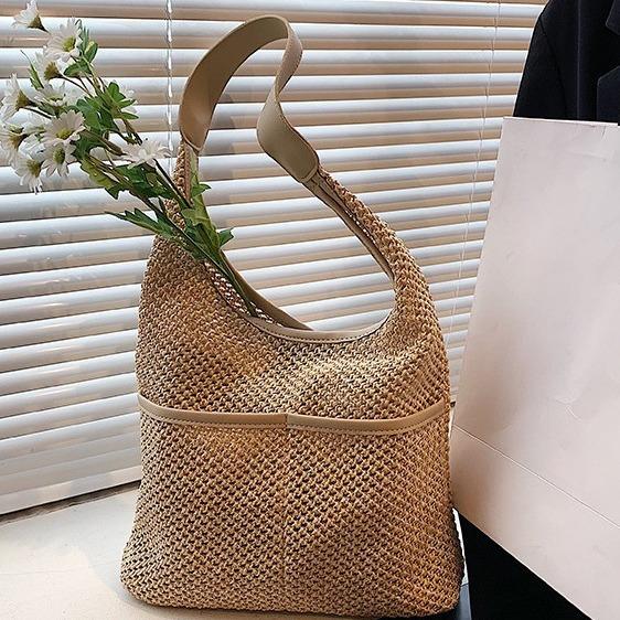 Shoulder Underarm Tote Bucket Bag Women's Beach Bag