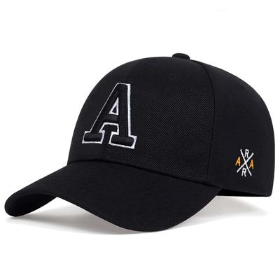 Bir Harf Nakışı Bir Beyzbol Şapkası Bahar Yaz Açık Hava Güneş Şapkası Baba Şapkası Pamuklu Snapback Şapka Ayarlanabilir Günlük Şapka