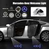 C200 E300 2026 Hot 4pcs LED Badge Car Door Welcome Light for Mercedes-Benz S Class W221 2005 2006 2007 2008 2009 2010 2011 2012
