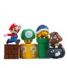 Cartoon Mario Super Style Pvc Toy Figures Set For Office And Displays Hobby