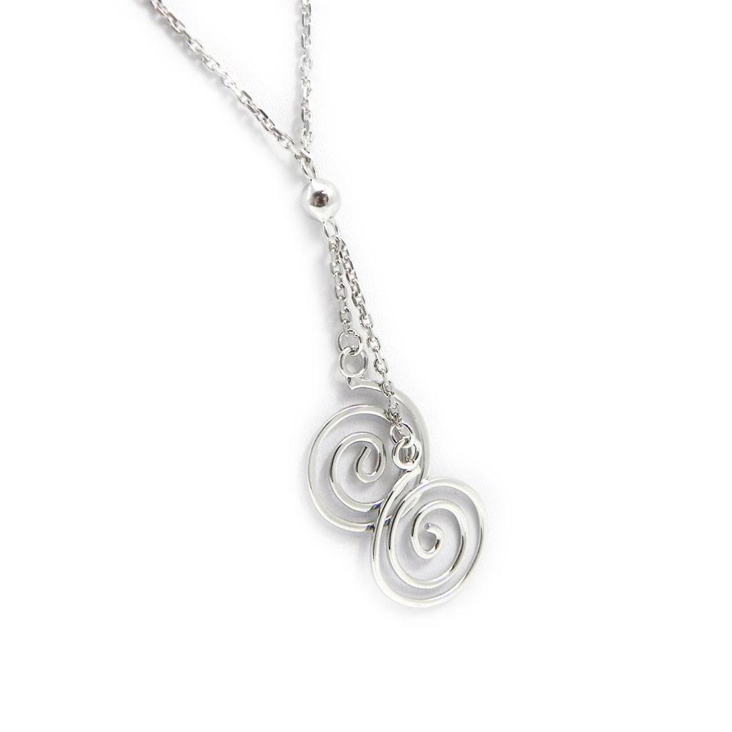 

Les Trésors De Lily [G9057] - Серебряное колье Choréographie , серебро (родиевое покрытие) - 40x15 мм